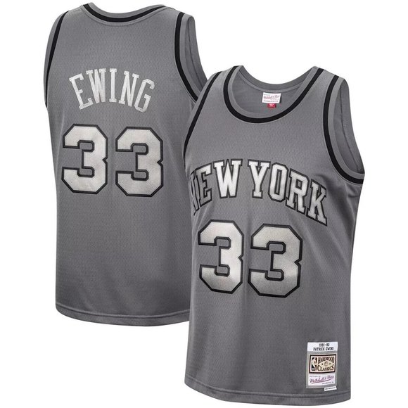 Mitchell & Ness Other - Mitchell & Ness Patrick Ewing Metal Works 1991-92 NY Knicks Swingman Jersey